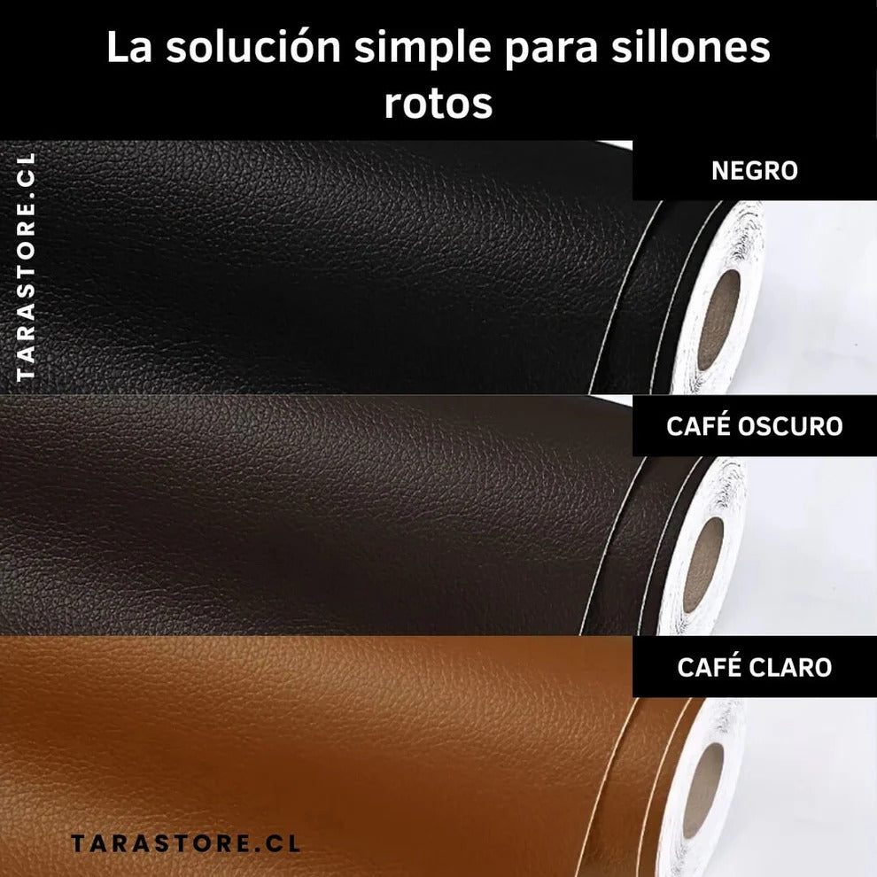PARCHE REPARADOR DE CUERO AUTOADHESIVO 40x150CM