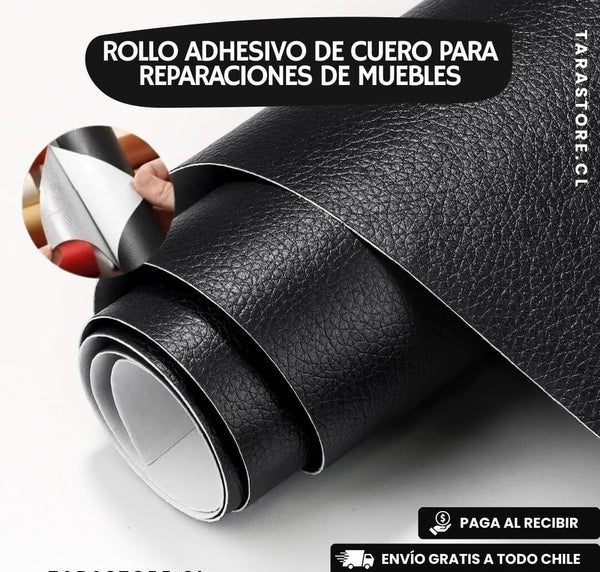 PARCHE REPARADOR DE CUERO AUTOADHESIVO 40x150CM